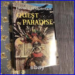 Zoo Quest In Paradise David Attenborough Signed First Edition Lutt Press 1960