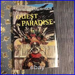 Zoo Quest In Paradise David Attenborough Signed First Edition Lutt Press 1960